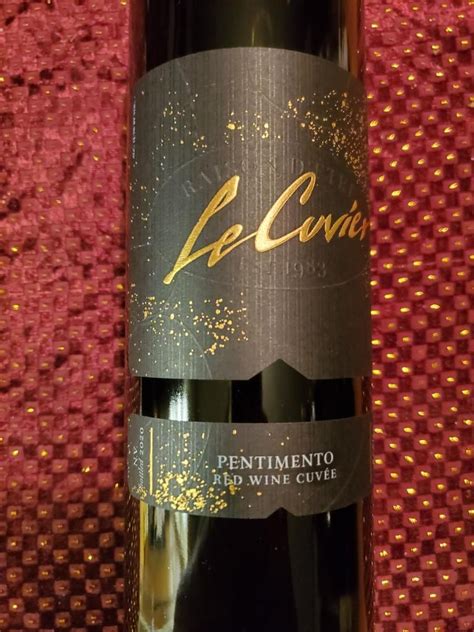 2020 Le Cuvíer Pentimento USA California Central Coast Paso Robles