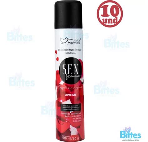 Desodorante Ntimo Sex Femme Suave Fragrance Revenda Parcelamento Sem Juros