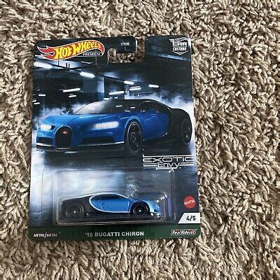 Hot Wheels Bugatti Chiron Premium Car Culture Grj Real Riders Picclick Uk
