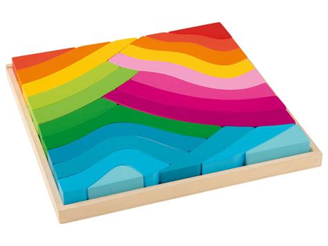 Playtive Holz Regenbogen Sets Nach Montessori Art