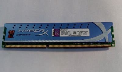 Kingston PC3 - 12800 DDR3 KHX1600C9D3K4/16GX HyperX Genesis 4GB PC ...