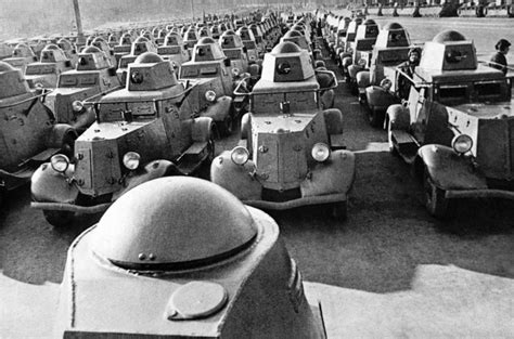 Soviet Armoured Cars Pre War And Ww2