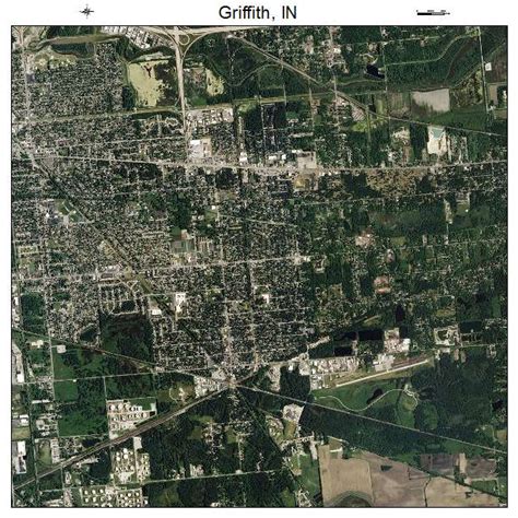 Aerial Photography Map of Griffith, IN Indiana