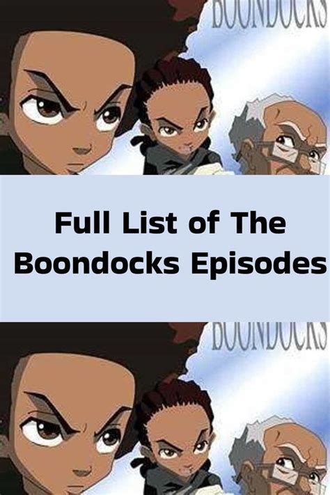 Funny Boondocks Moments