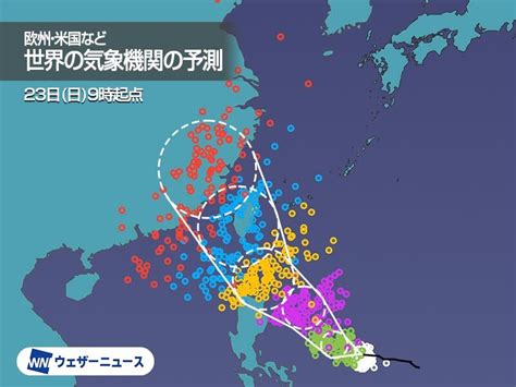 非常に強い台風5号は台湾に接近 沖縄は強風や高波に注意 ウェザーニュース