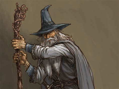 Gandalf, Artwork, The Lord Of The Rings, Wizard Wallpapers HD / Desktop ...