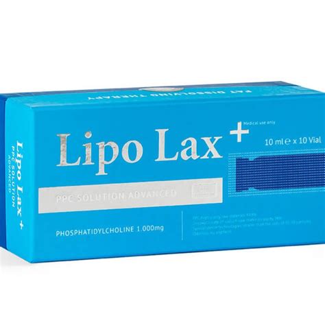 Lipo lax + 1 box (10 x 10 ml vial) | Pharmacos Aesthetics Supplies