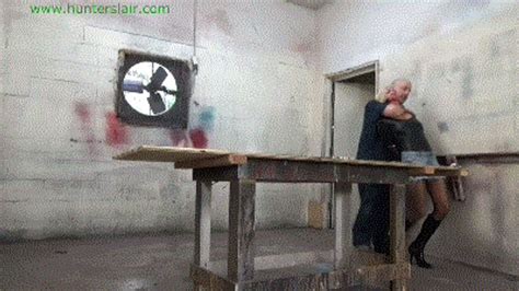 Busty Blond MILF Hogcuffed By Her Brutally Cuffed Tits HD 6000kbps Hunters Handcuffed