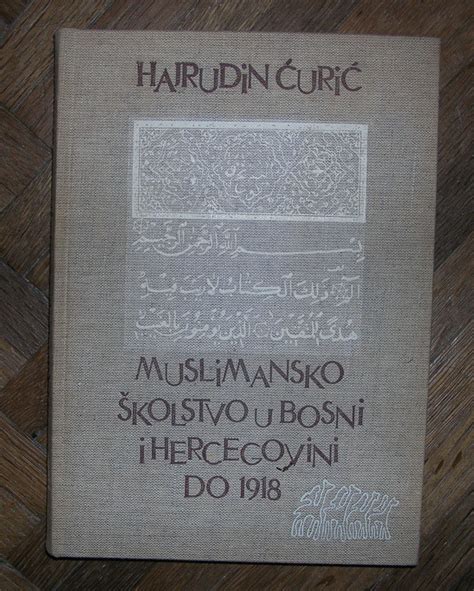 Muslimansko Kolstvo U Bosni I Hercegovini Hajrudin Uri