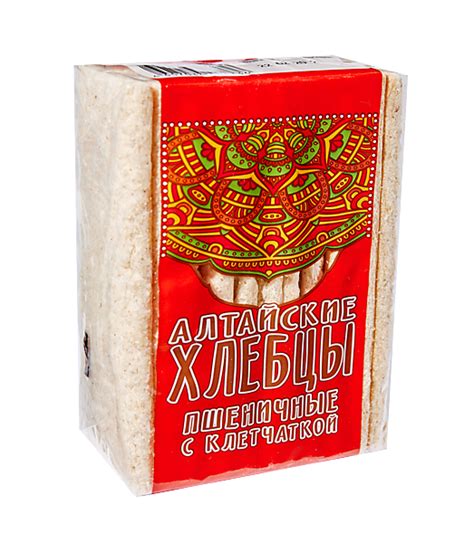 Хлебцы «Алтайские» пшеничные с клетчаткой, 75 г – купить по приятной ...