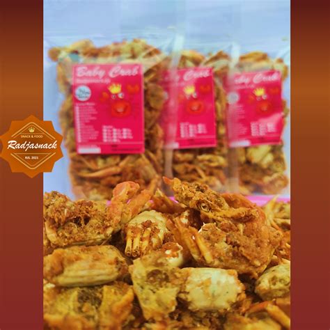 Jual Baby Crab Crispy Gr Cemilan Snack Viral Enak Renyah Gurih