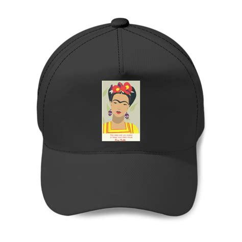 Frida Kahlo Mexican Feminist Portrait Painting Baseball Caps Sold By