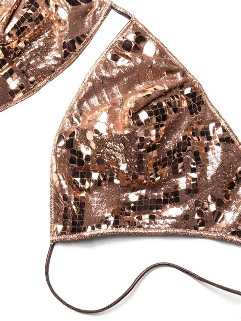 Os Ree Sequin Embellished Bikini Set Farfetch