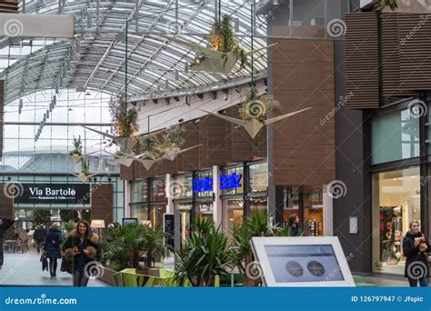 Interior Shopping Mall Of The Ruhr Park In Bochum Editorial