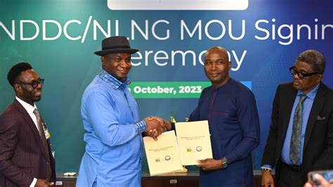 Nddc Nlng Sign Pact To Maximise Impact Of Development In Niger Delta