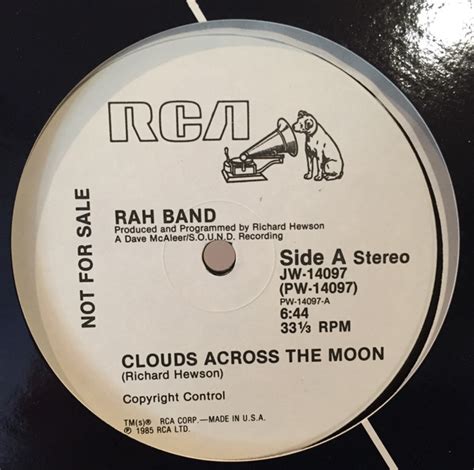 RAH Band - Clouds Across The Moon (1985, Vinyl) | Discogs