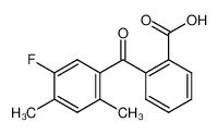 Ácido 2 5 fluoro 2 4 dimetil benzoil benzoico CAS 389 34 4