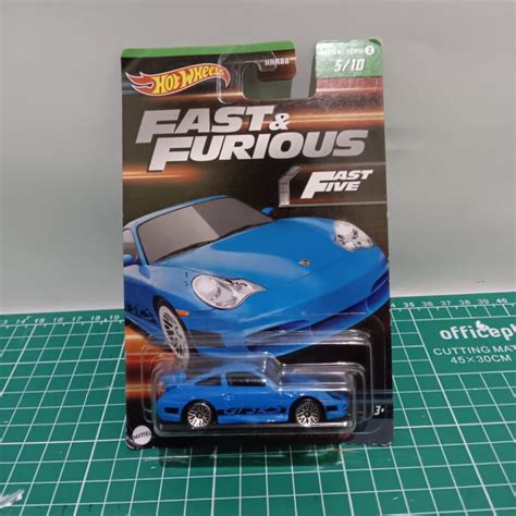 Jual Hot Wheels Fast And Furious Wave 2 Porsche 911 Brian Warna Biru Murah 100 Original