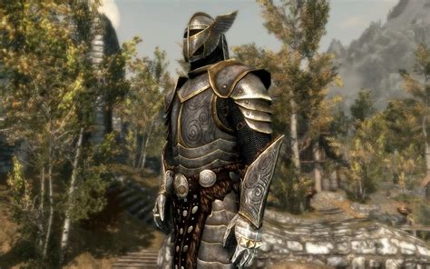 Gilded Steel Plate Armor At Skyrim Nexus Mods And Community