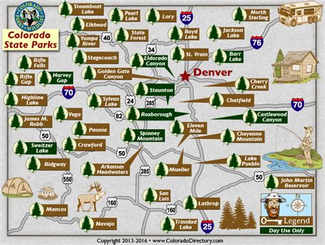 Colorado State Parks Map | World Map 07