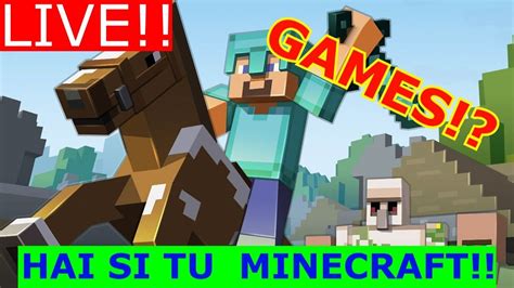 Jucam Multe Minigame Uri Sky Wars Hide And Seek Bedwars Live