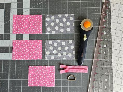 Mini Zipper Pouch Key Chain Sewing Tutorial Jmb Handmade