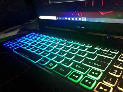 Как поменять цвет подсветки на клавиатуре ноутбука?