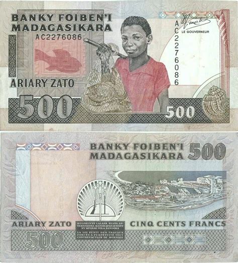 Francs P A Madagascar Okazii Ro