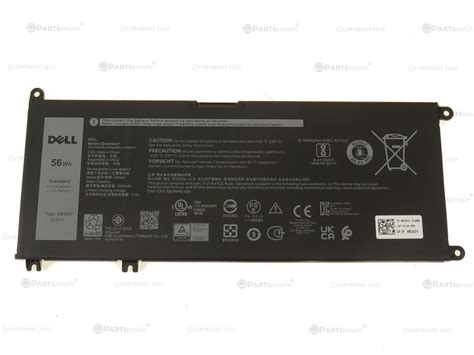 New Dell OEM Latitude 3310 56Wh 4 Cell Laptop Battery 4WN0Y