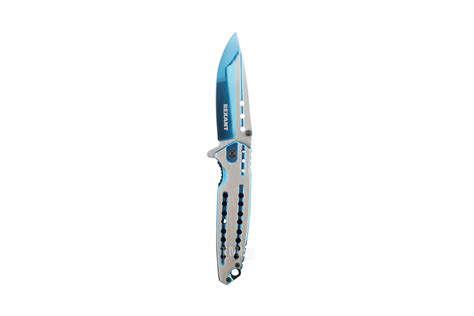 Купить нож складной полуавтоматический REXANT Blue в Минске — TM.by