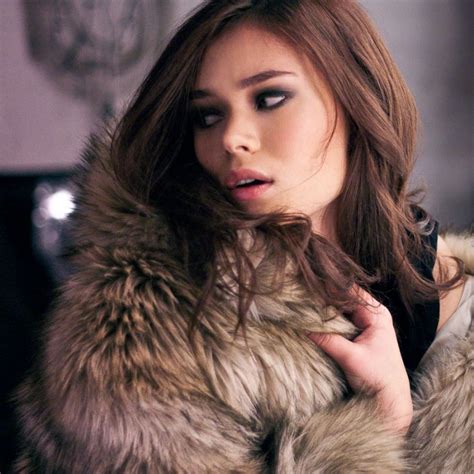 Thick Fur Fox Fur Jon Snow Brunette Fur Coat Sexy Women Beautiful