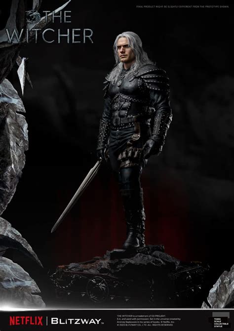 Statuette Geralt Of Rivia Infinite Scale The Witcher