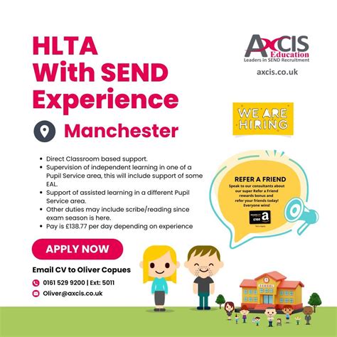 Axcis Education Recruitment on LinkedIn: #manchester #manchesterjobs #