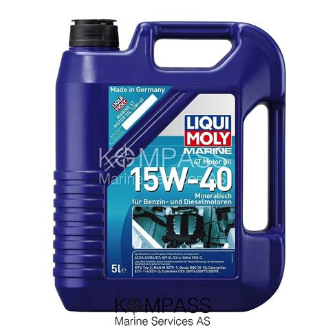 Liqui Moly 15W-40 5L Marine Diesel Bensin Motorolje