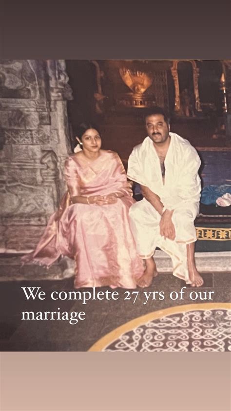 Boney Kapoor And Sridevis 27th Marriage Anniversary Producer Shares