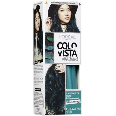 Cabello Turquesa Colorista Wash Out Coloring De Loréal Paris