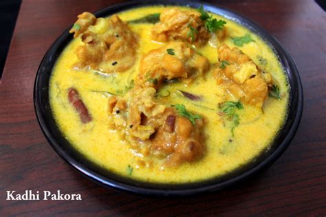 Kadhi Pakora Recipe Punjabi Kadhi Recipe Yummy Indian Kitchen