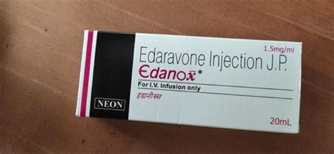 Edanox Mg Edaravone Injection At Rs Vial Eravone Injection In