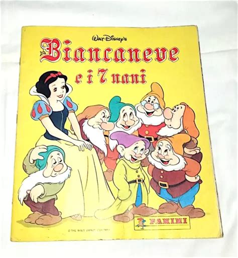 Biancaneve Walt Disney Panini Italy Sticker Book Album Figurine