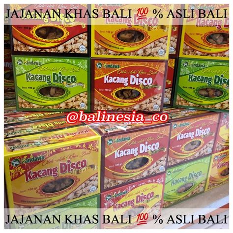 Jual Kacang Disko Bali 4 Rasa Jajanan Khas Bali 100 Asli Bali