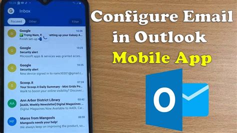 How To Add Email In Outlook Mobile App How To Configure Email In