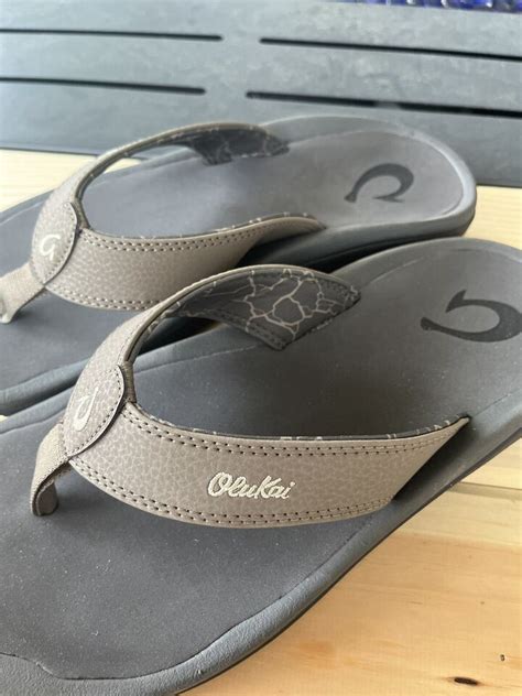 Men S Olukai Ohana Flip Flop Sandals Us Size Ebay