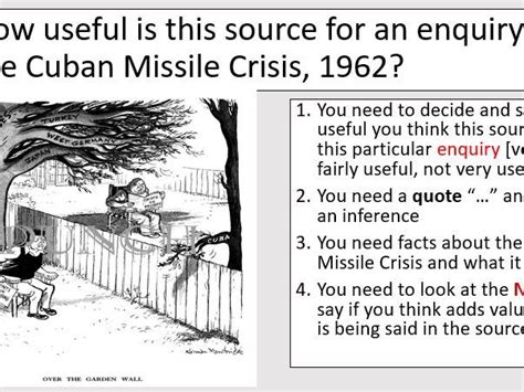 Cuban Missile Crisis L Source Skills Teaching Resources