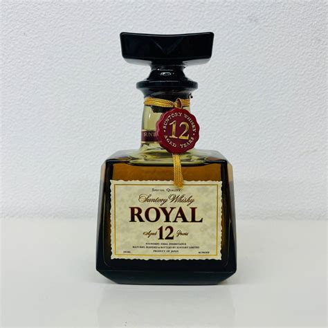 【目立った傷や汚れなし】【ik 24049】 Suntory Royal12年 180ml 43％ 未開栓 サントリー ローヤル ロイヤル