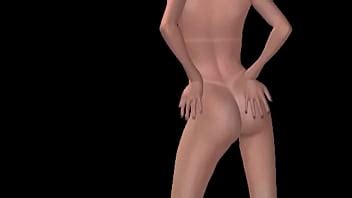 Steamy D Cartoon Sensual Babe Strikes Naughty Poses In Every Position LetMeJerk