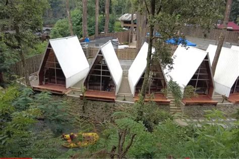 Glamping Baru Di Pangalengan Bandung Aesthetic Di Pinggiran Sungai