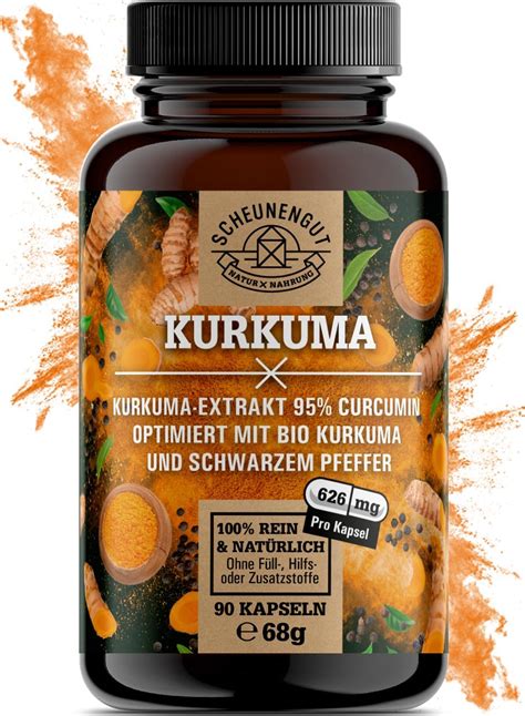 Kurkuma Kapseln WICHTIG 50 1 Extrakt 15800mg Curcuma Pro Stk MIT