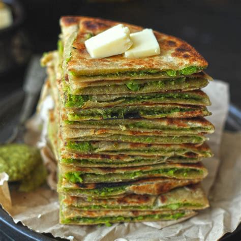 Matar Paratha Recipe Green Peas Paratha Fun Food Frolic