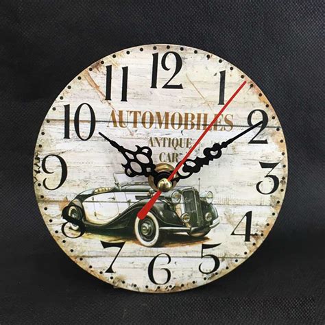 Cm Thuis Vintage Chic Houten Rustieke Timer Anti Grandado