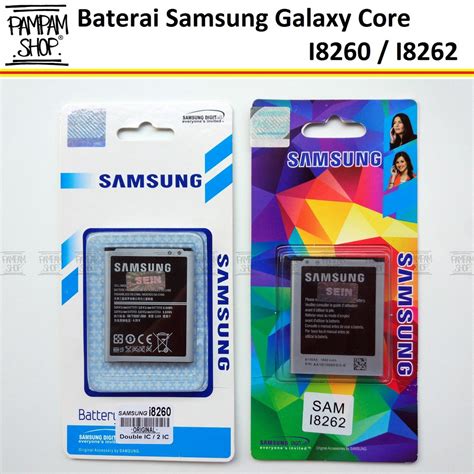 Jual Baterai Samsung Galaxy Core 1 Duos I8260 I8262 Original OEM Batrai